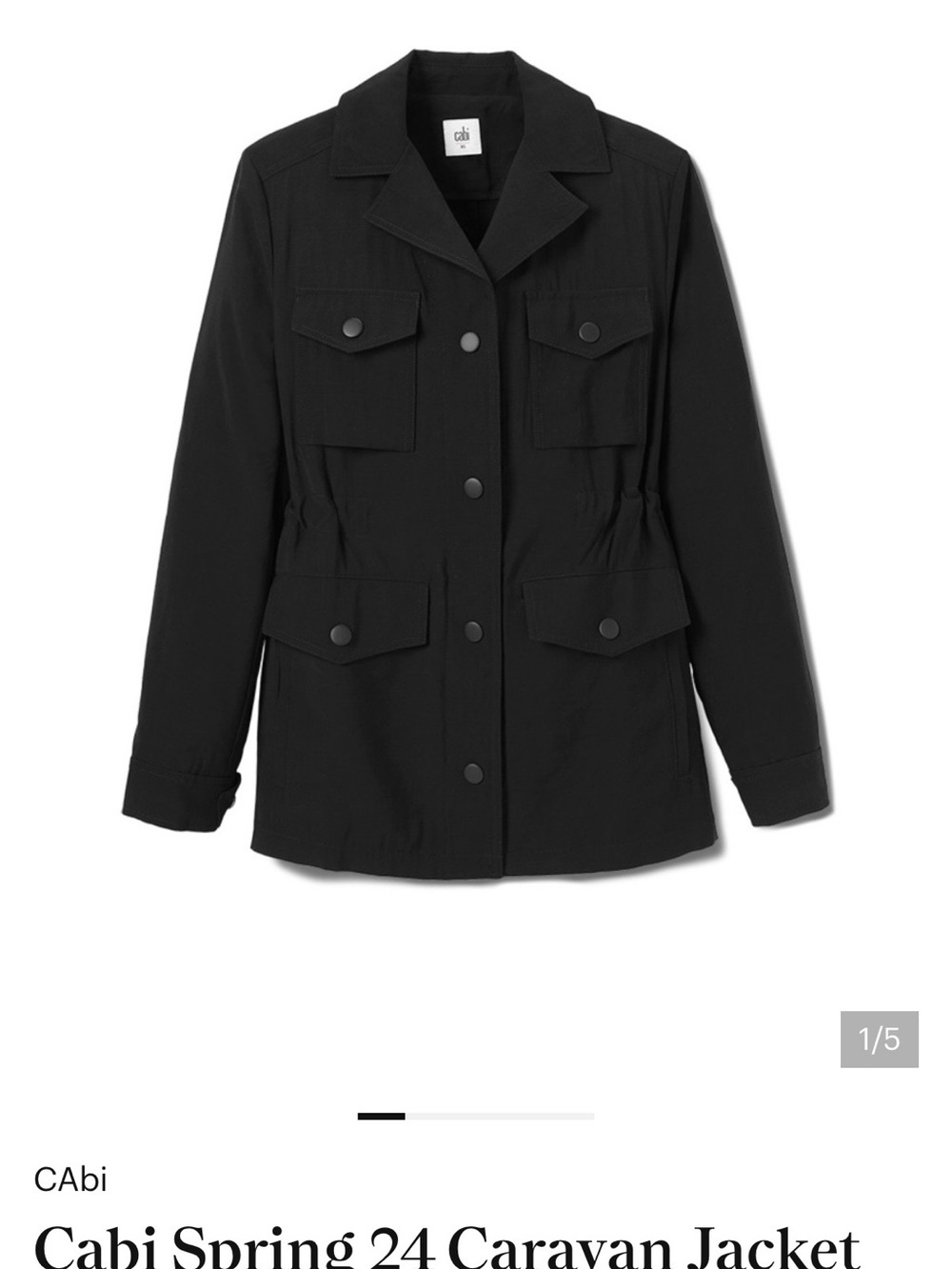 CAbi black Caravan Jacket